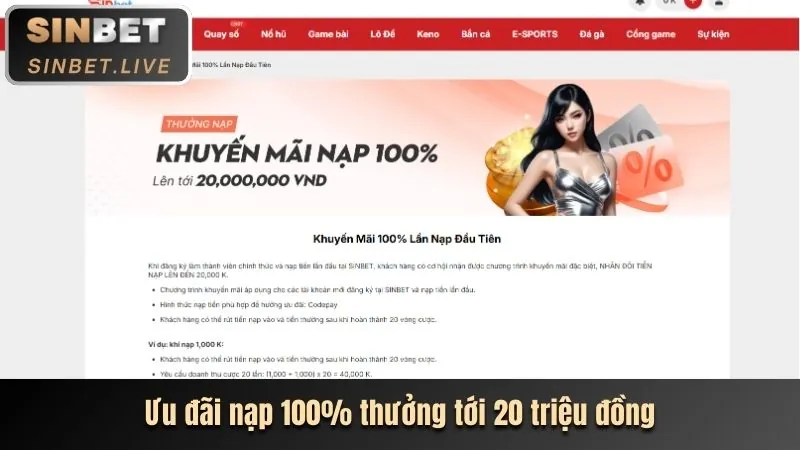 Khuyến mãi nạp lại hàng ngày GO8 News